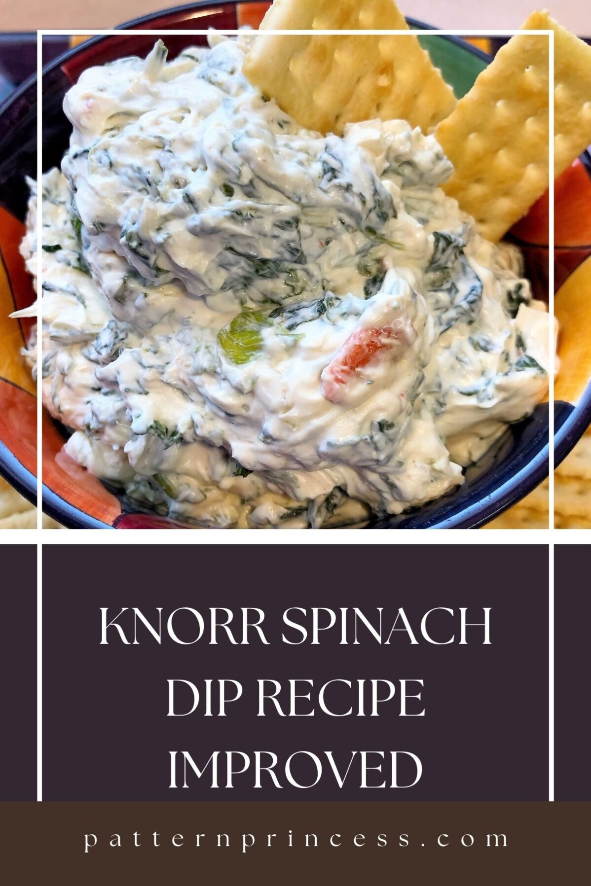 Knorr Spinach Dip Recipe Improved - Pattern Princess