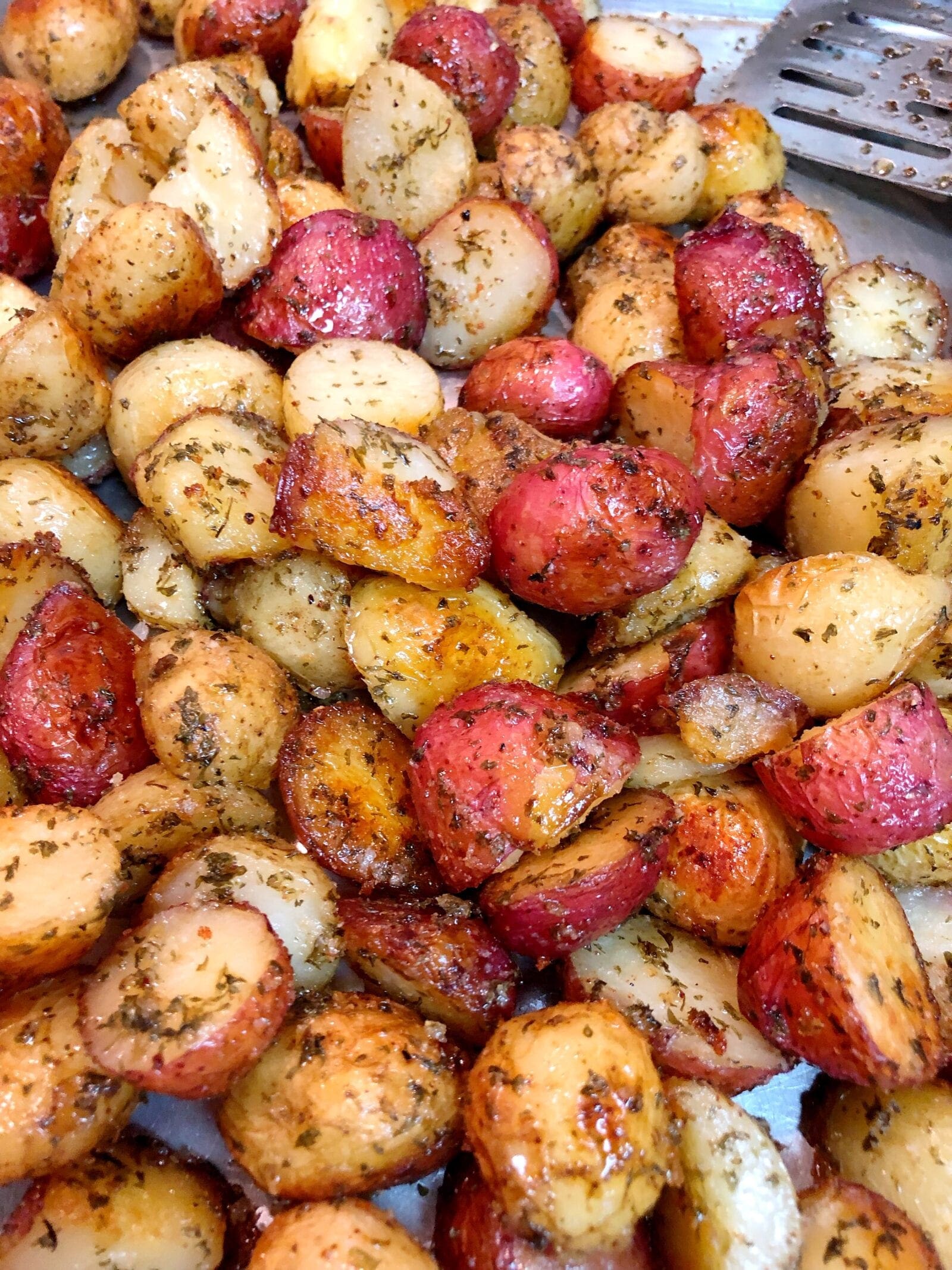 Easy Oven Roasted Crispy Potatoes Recipe Pattern Princess