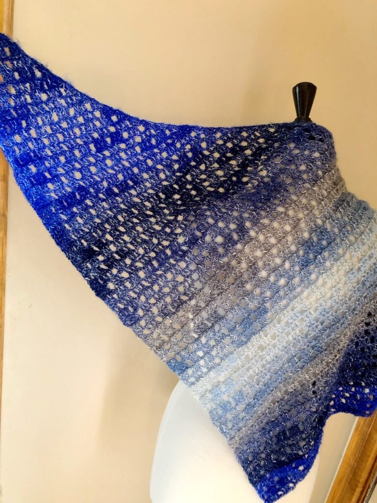 Crochet Shawl detail