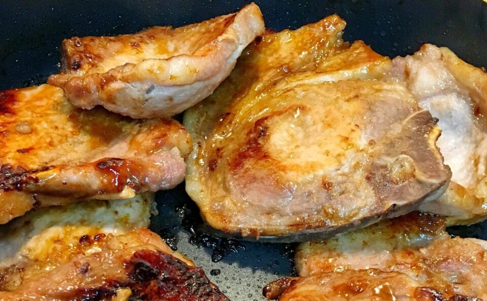 White Balsamic Vinegar Pork Chops Recipe - Pattern Princess