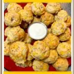 Maple Sausage Cheddar Biscuits 1