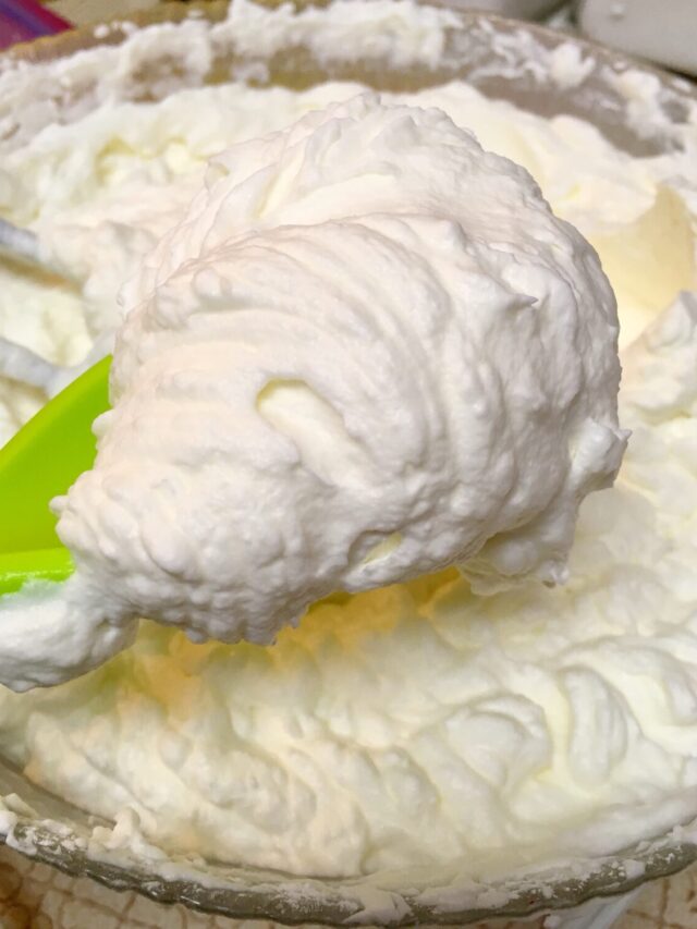 Stabilized Whipped Cream 7 Different Ways