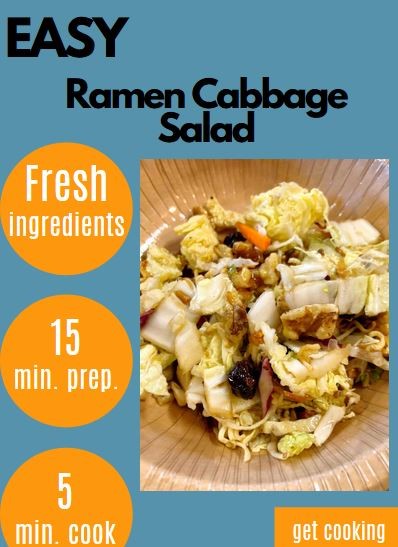 Ramen Cabbage Salad