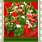 Strawberry Spring Mix Salad 1