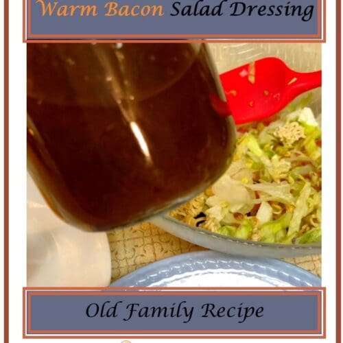 bacon red wine vinegar dressing How to make the best Hot Bacon Vinaigrette recipe