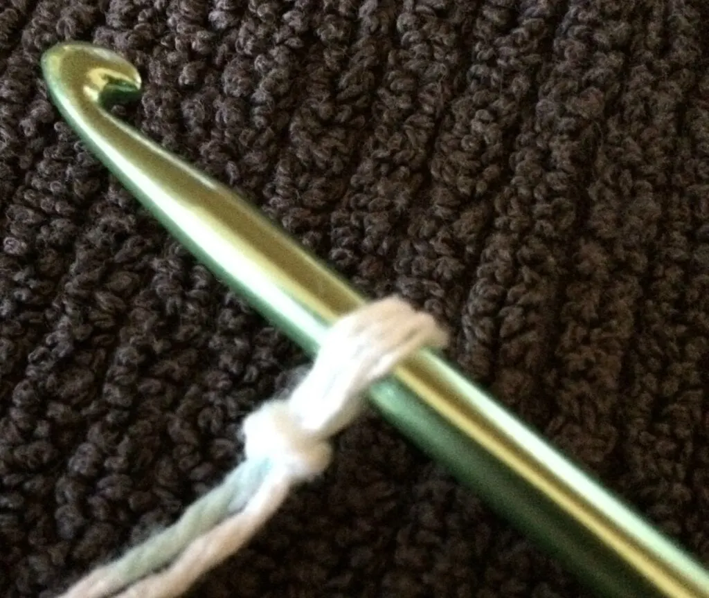 Starting Tunisian Crochet With a Slip Knot