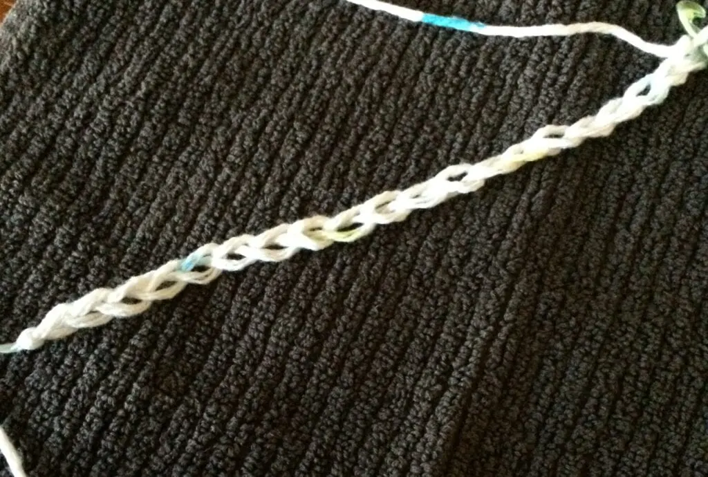 Chain Stitches for Project