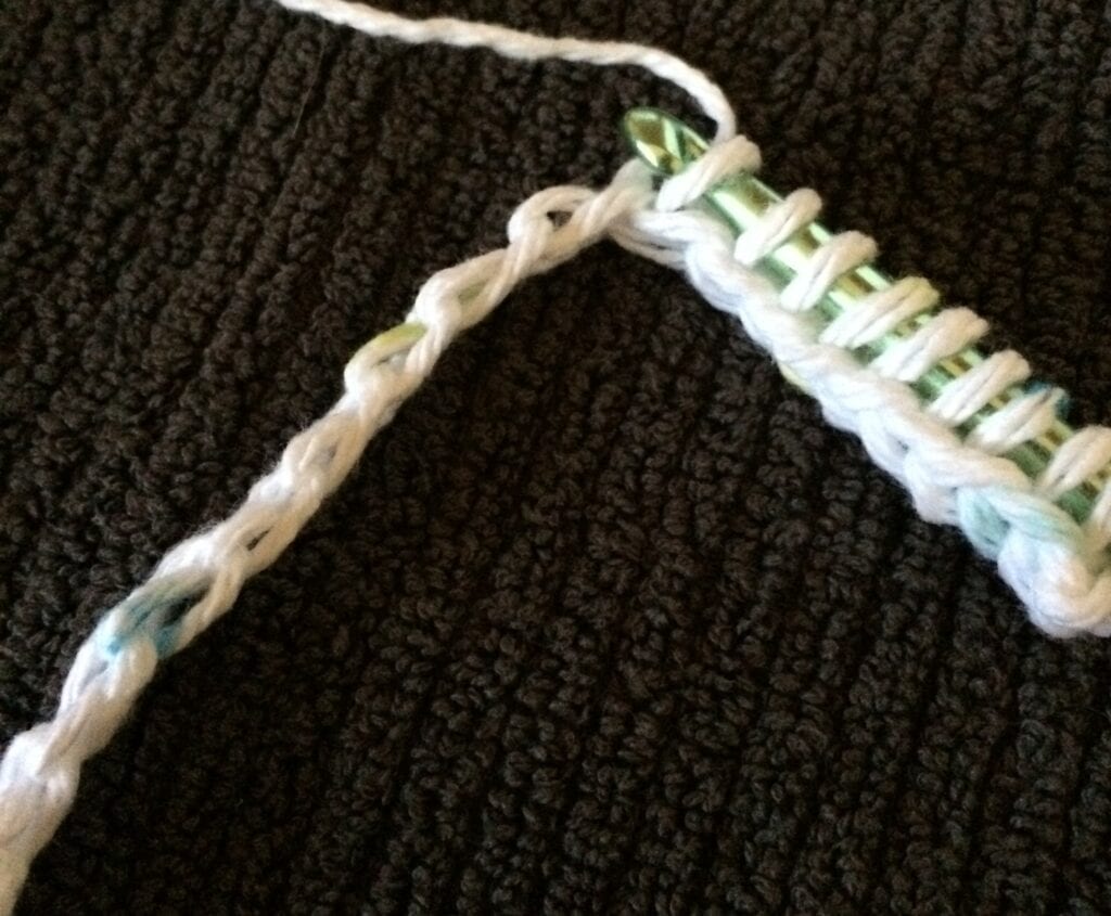 Continue Adding Loops to the Crochet Hook