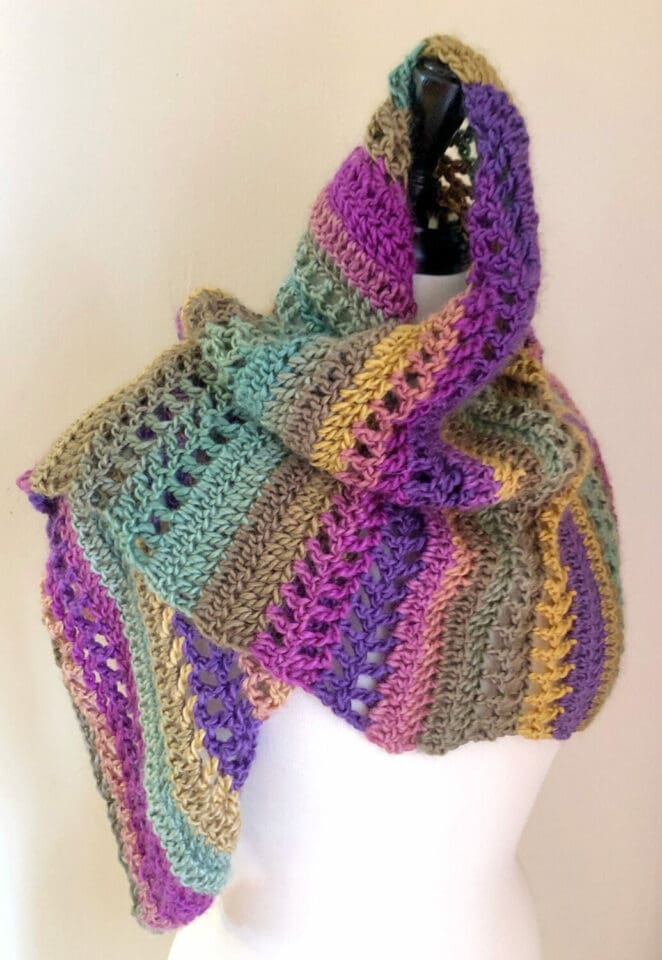 Saturday Scarf Crochet Pattern - Pattern Princess