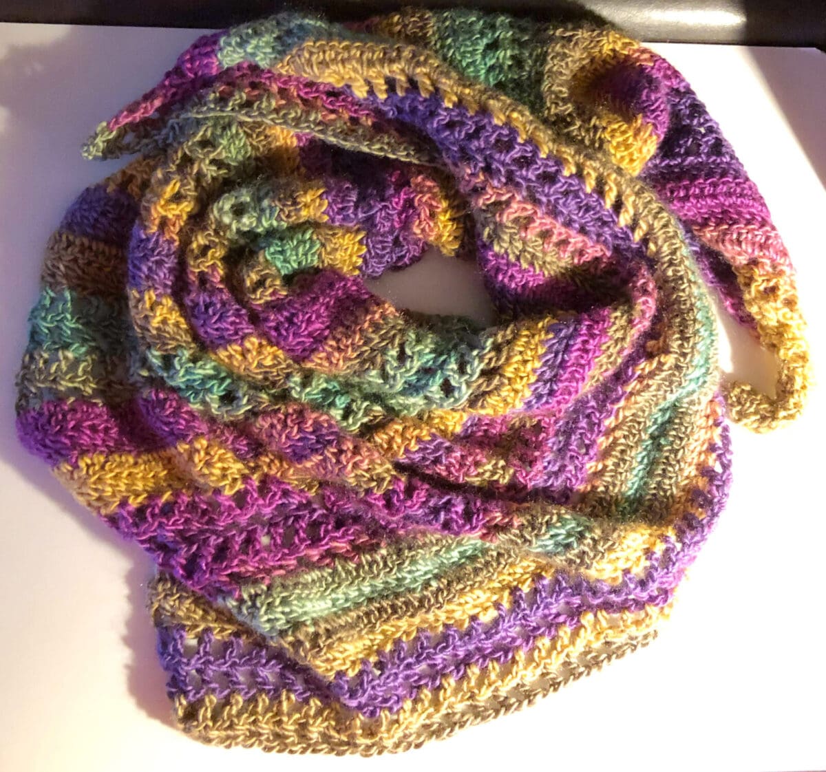 Saturday Scarf Crochet Pattern - Pattern Princess