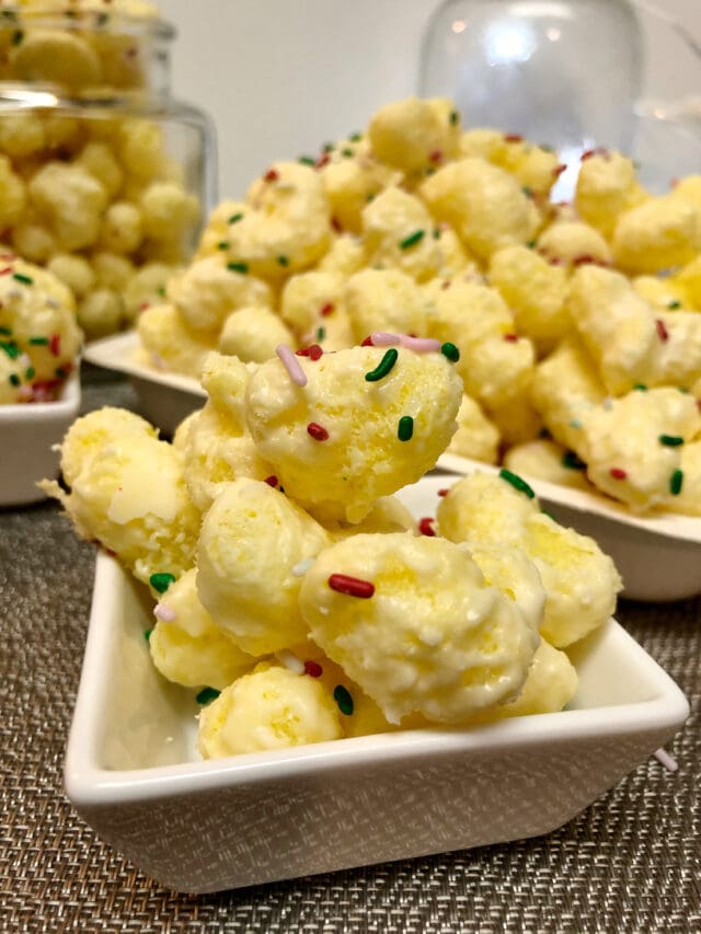 White Chocolate Puff Corn Crack Pattern Princess