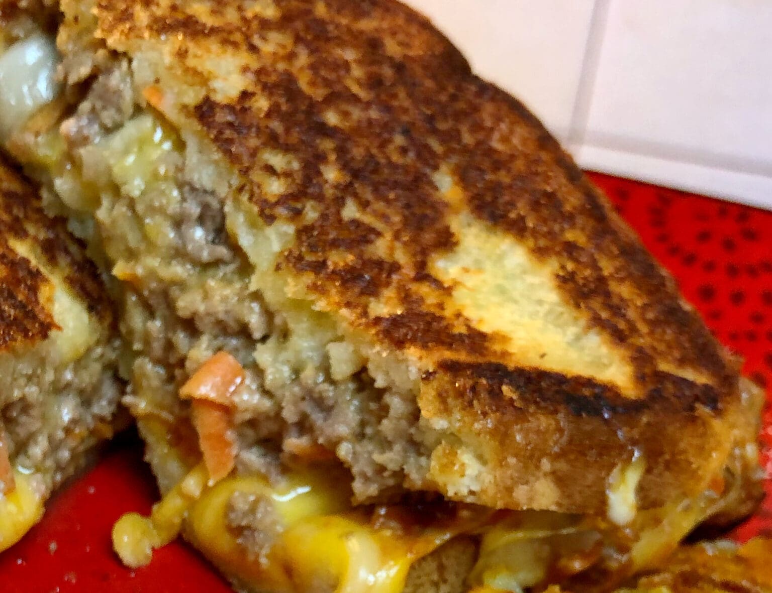 Grilled Leftover Meatloaf Sandwich Pattern Princess
