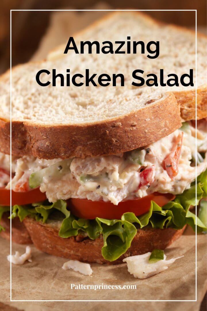 Amazing Chicken Salad for a Crowd - Pattern Princess