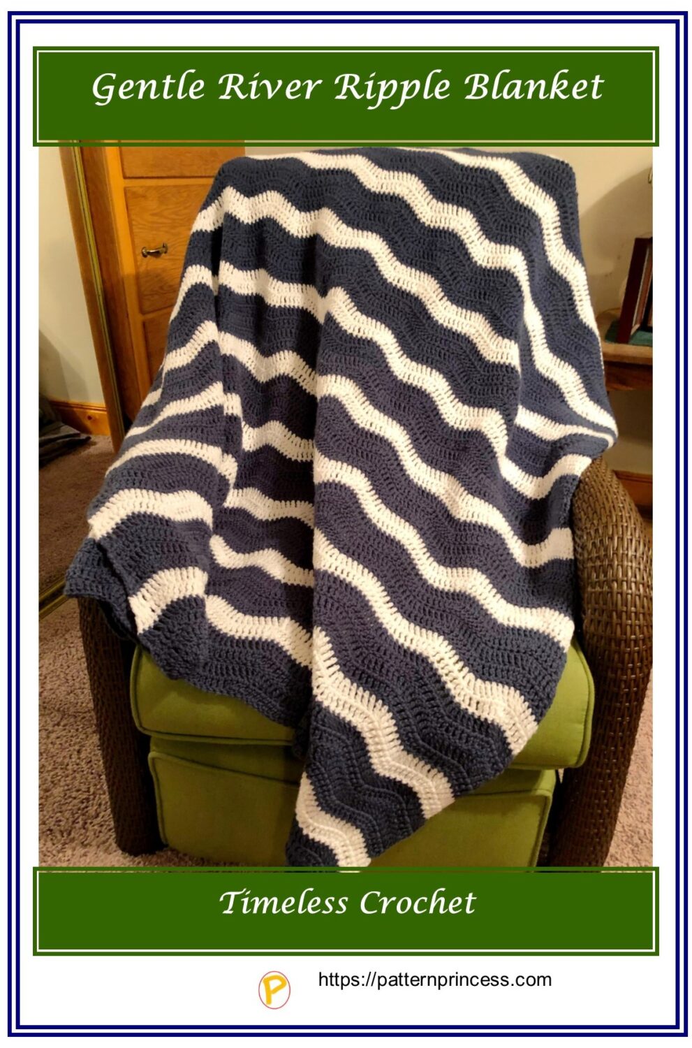 Gentle ripple crochet pattern hotsell