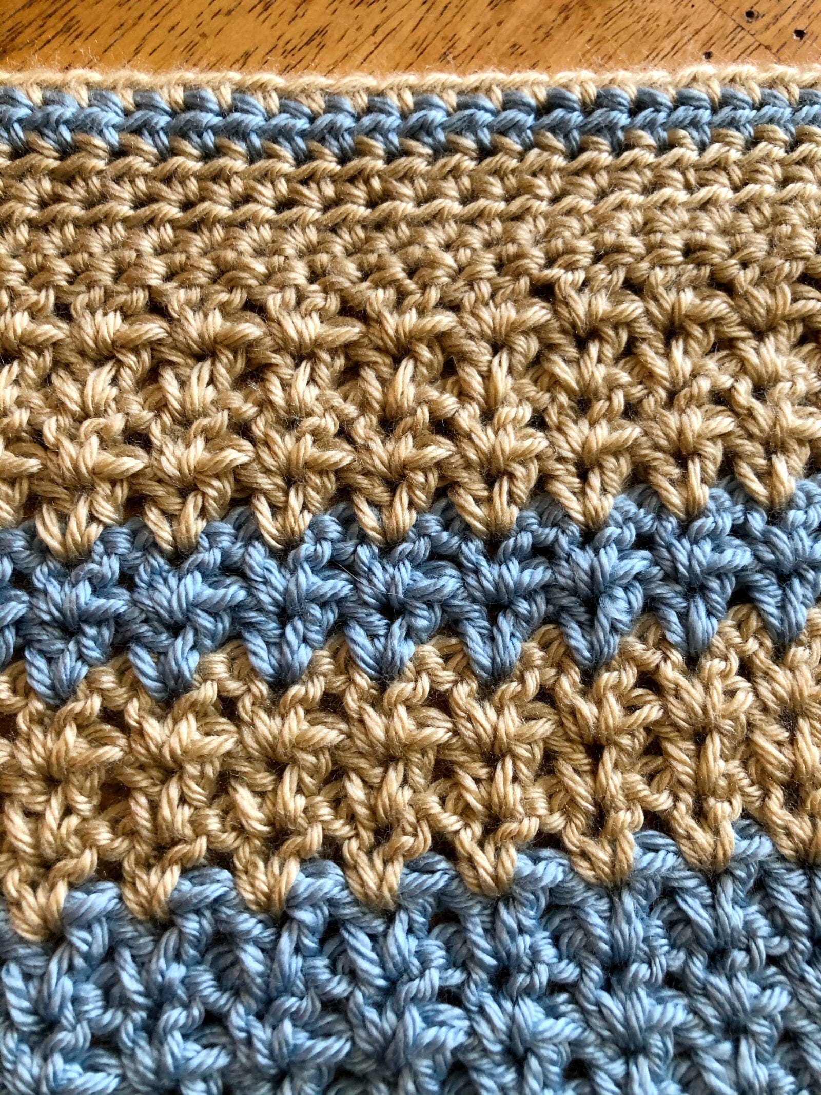 Crochet Rustic Country Farmhouse Blanket Free Pattern Pattern Princess