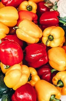 Red and Yellow Peppers