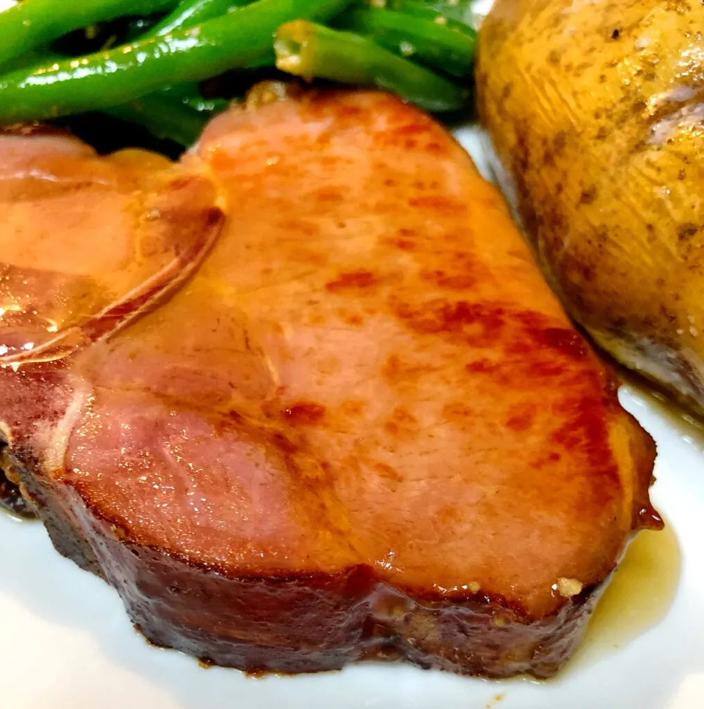 Smoked Pork Chops with Maple Syrup