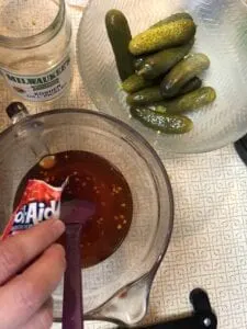 Adding Kool-Aid to the Pickle Juice