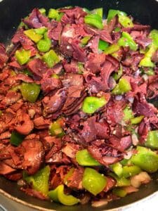 Adding Beef to the SkilletBeef to the Skillet