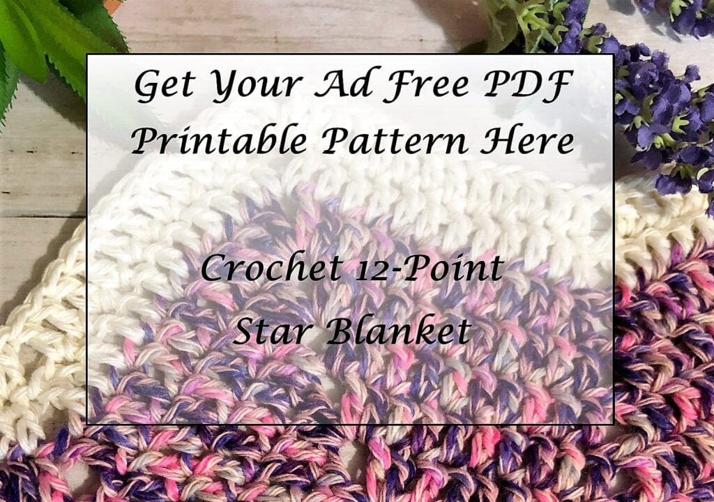 Crochet 12-Point Star Blanket