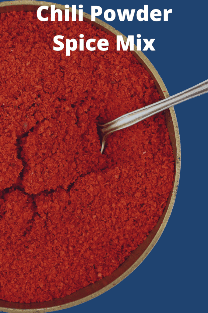 Chili Powder Spice Mix in a Bowl