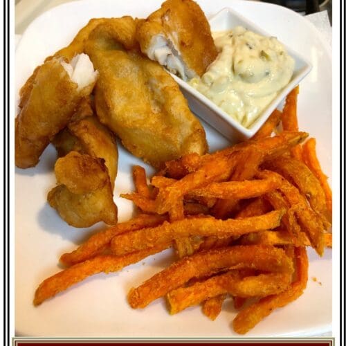 Crispy Beer Battered Fish - Pattern Princess