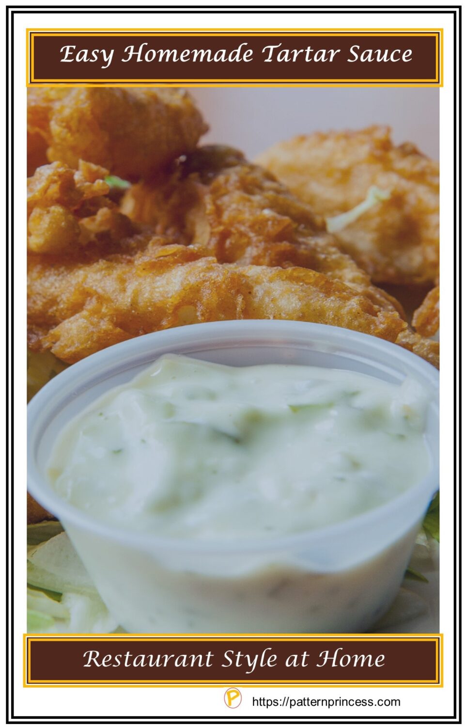 Easy Homemade Tartar Sauce - Pattern Princess