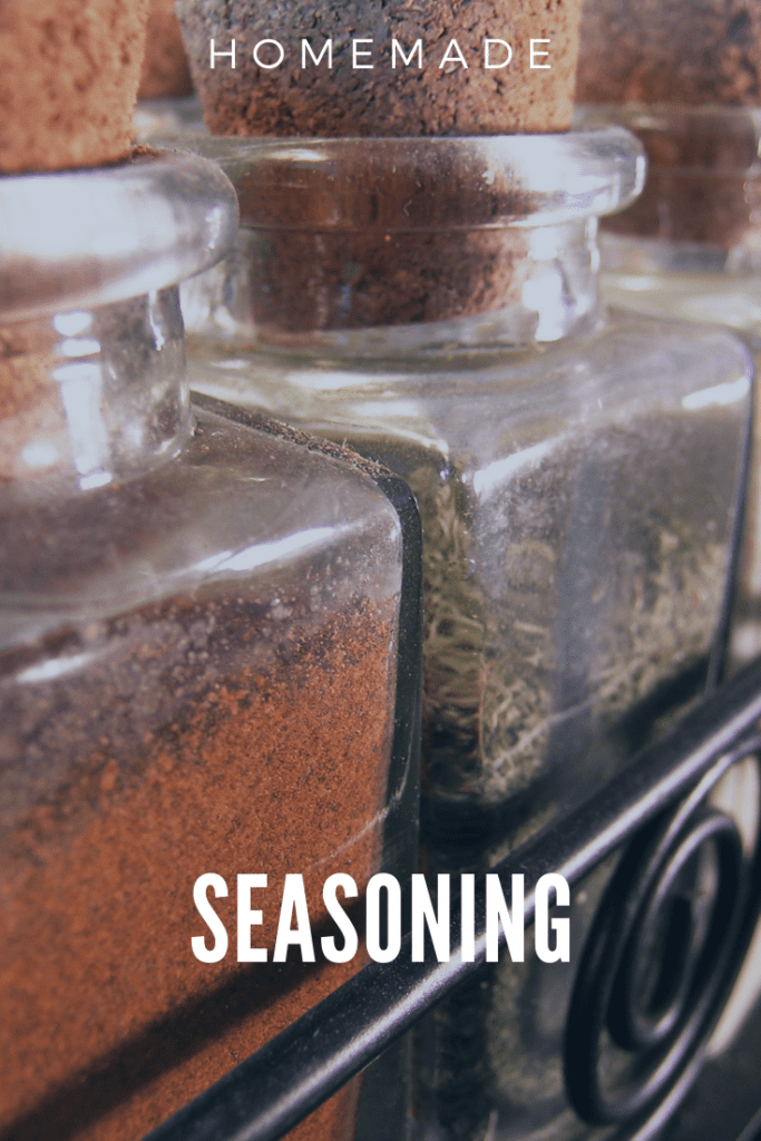 Homemade Seasoning Spice Jars