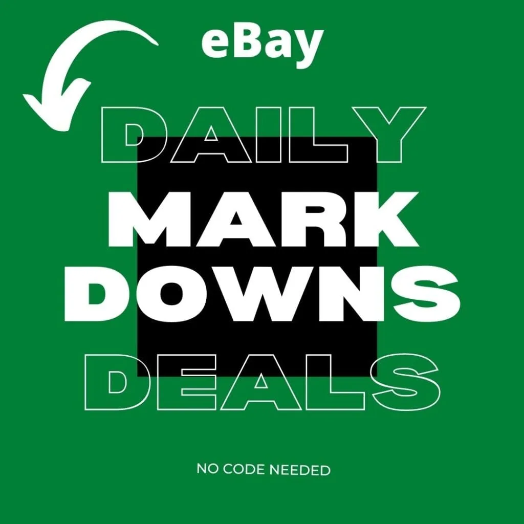 Ebay Daily Deals Mark Downs