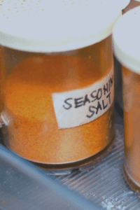 Seasoned Salt in Container