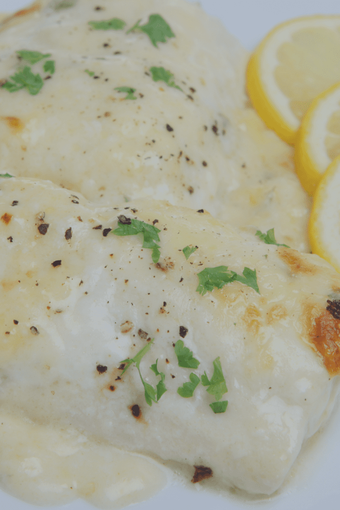 Baked Fish with Lemon and Pepper