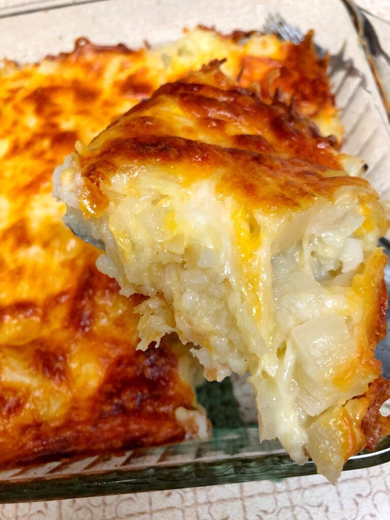 Restaurant-Style Hash Brown Casserole - Pattern Princess