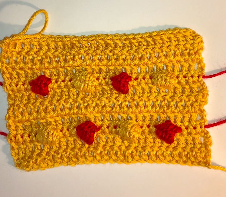 Crochet Bobble Stitch Tutorial 