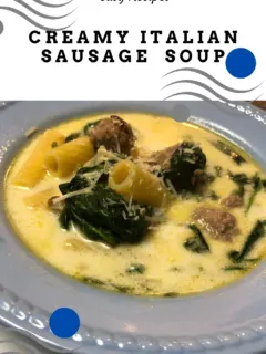 Creamy Italian Sausage Soup
