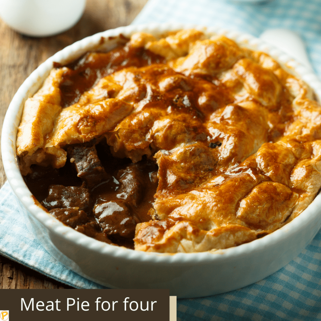 Meat Pie for four