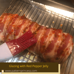 Glazing with Red Pepper Jelly