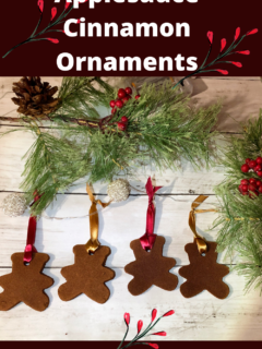 Applesauce Cinnamon Ornaments