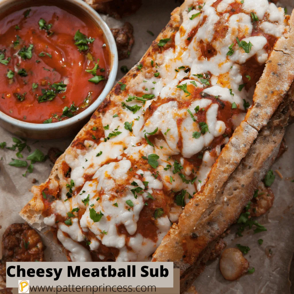 Cheesy Meatball Sub