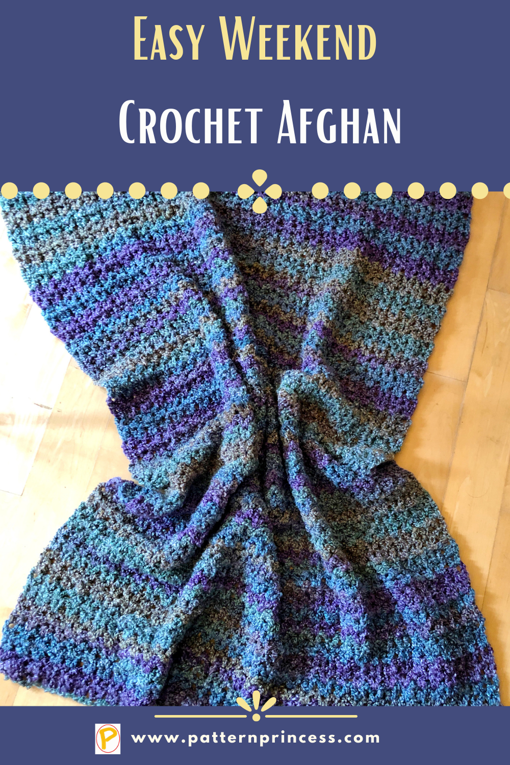 Easy Weekend Crochet Afghan