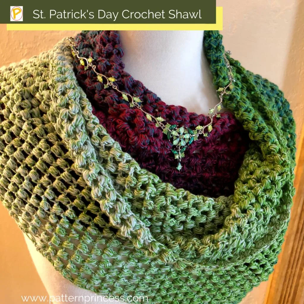 St. Patrick's Day Crochet Shawl