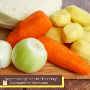 Vegetable Options for This Soup