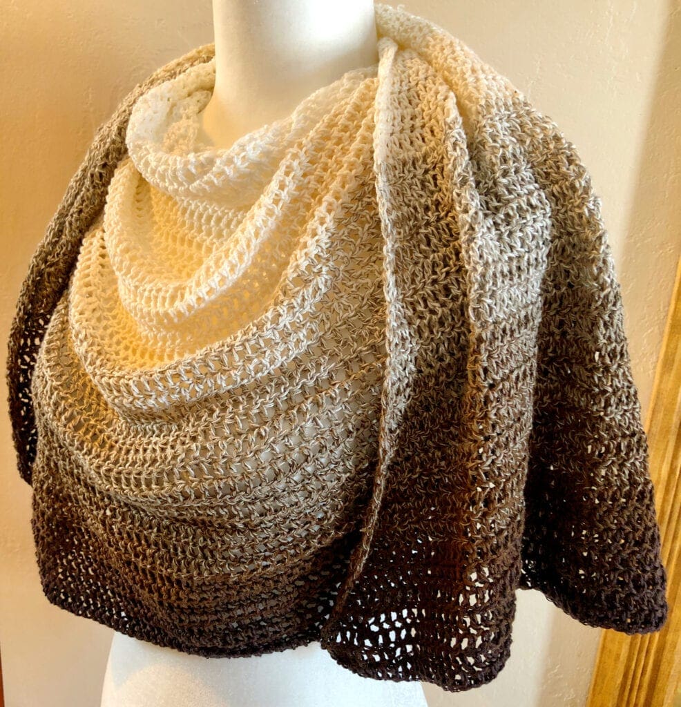 Light and Lacy Crochet Wrap