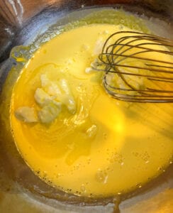 Adding Softened Butter