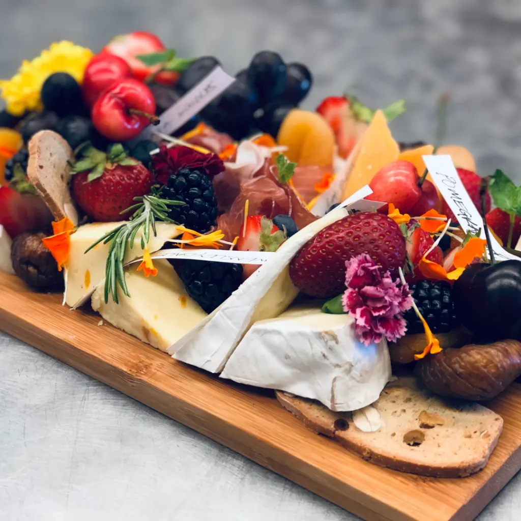 Fruit and Cheese Charcuterie