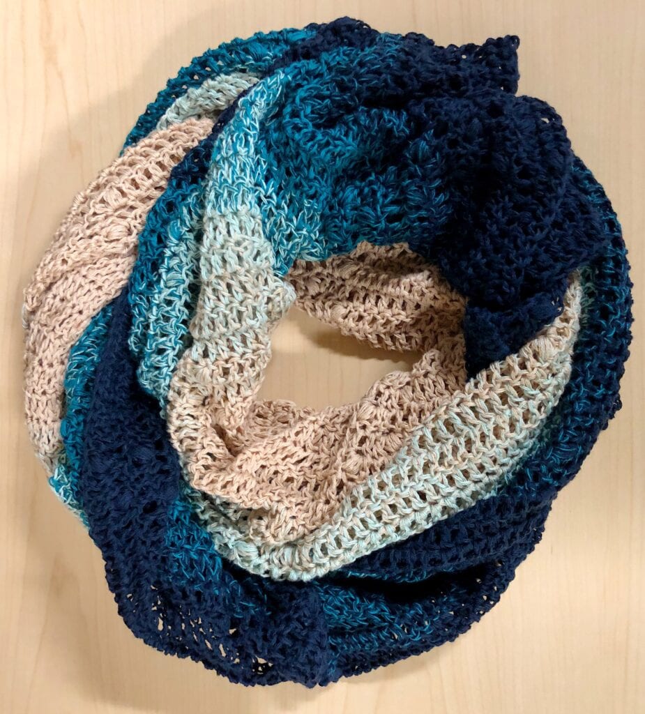 Lacy Crochet Scarf Accessory