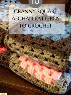10 Granny Square Afghan Patterns to Crochet