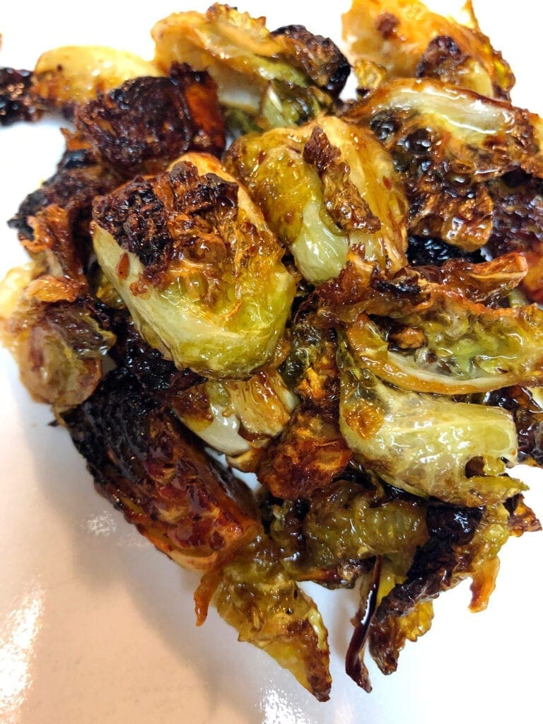 Crispy Caramelized Sprouts