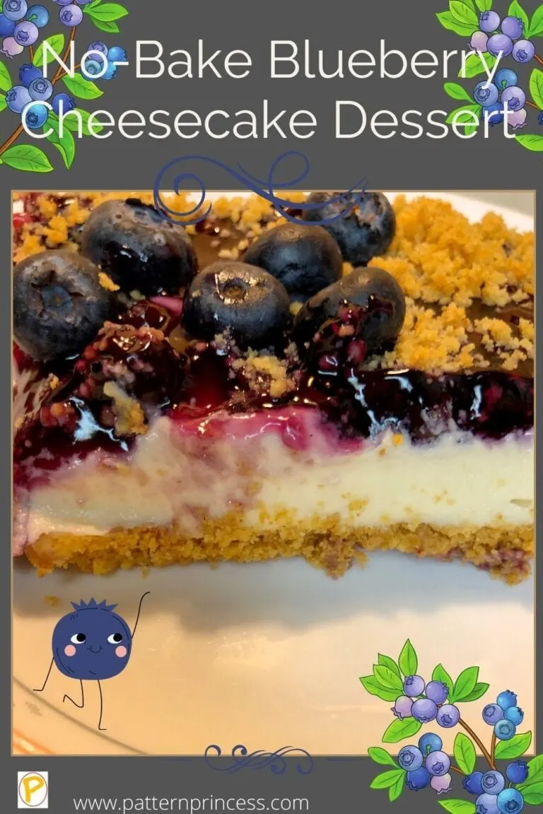 No-Bake Blueberry Cheesecake Dessert