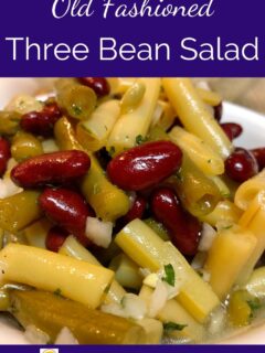 Old-Fashioned Three Bean Salad