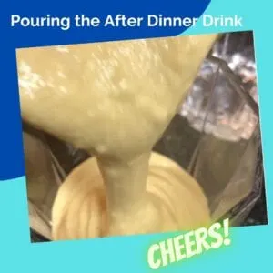 Pouring the After Dinner Drink